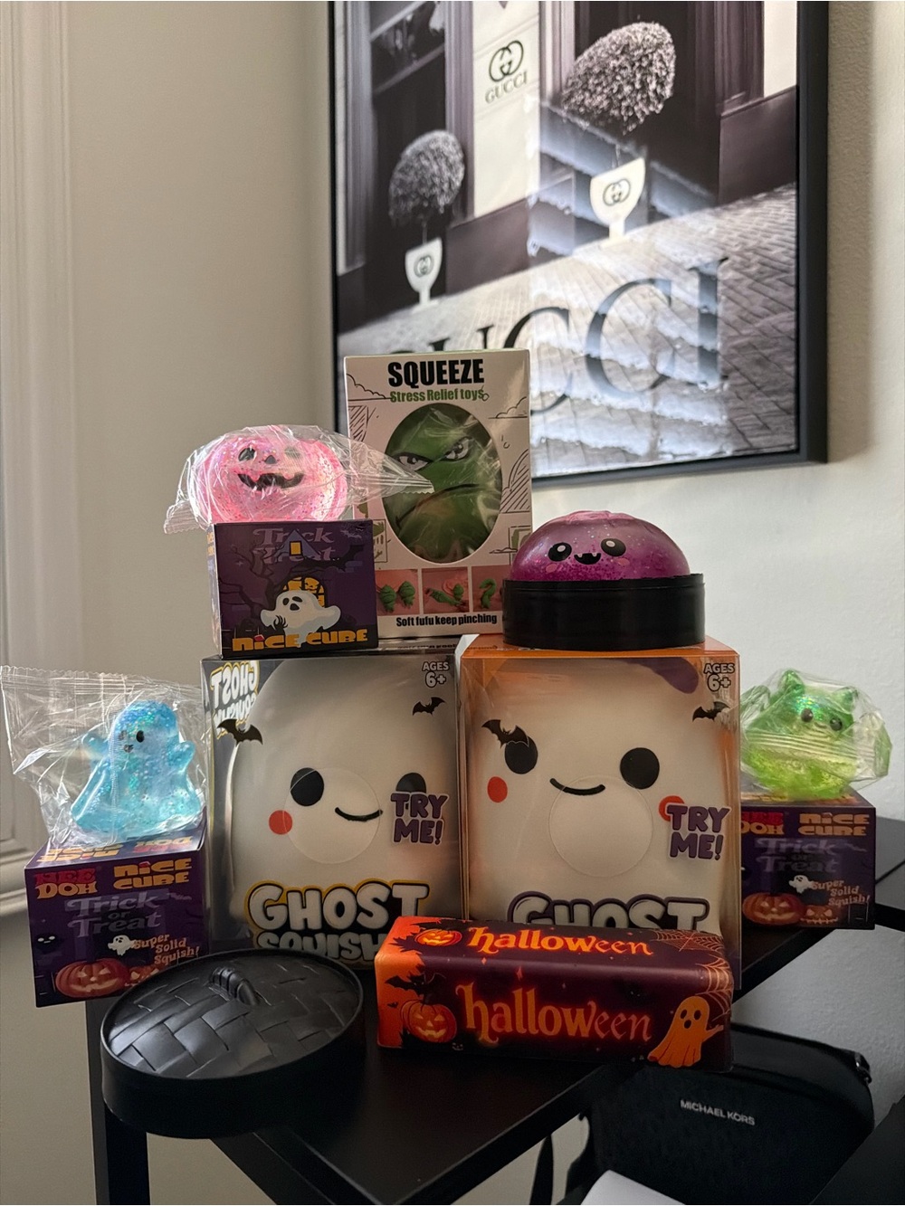 Squeeze Stress Squishy Halloween Bundle- 8 PC Set
